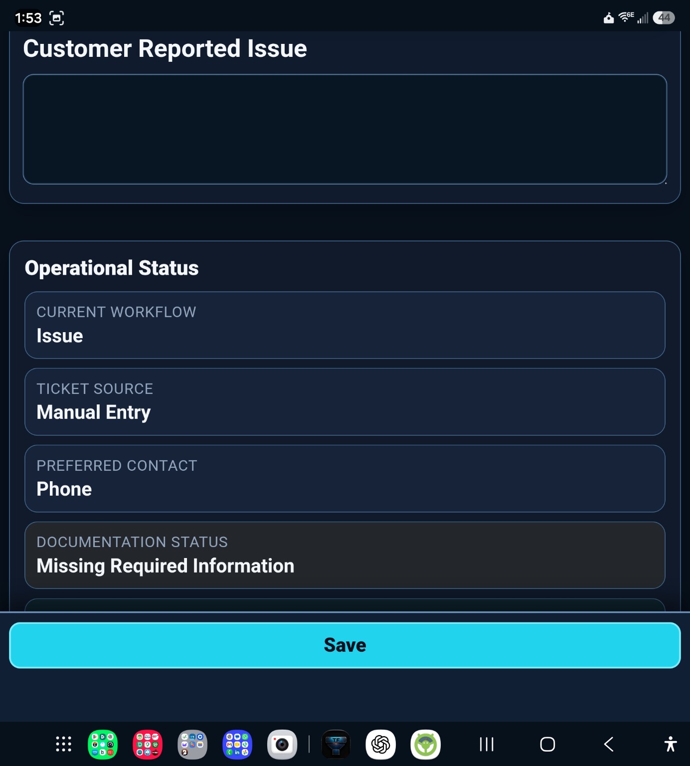 TicketForge operational and documentation status